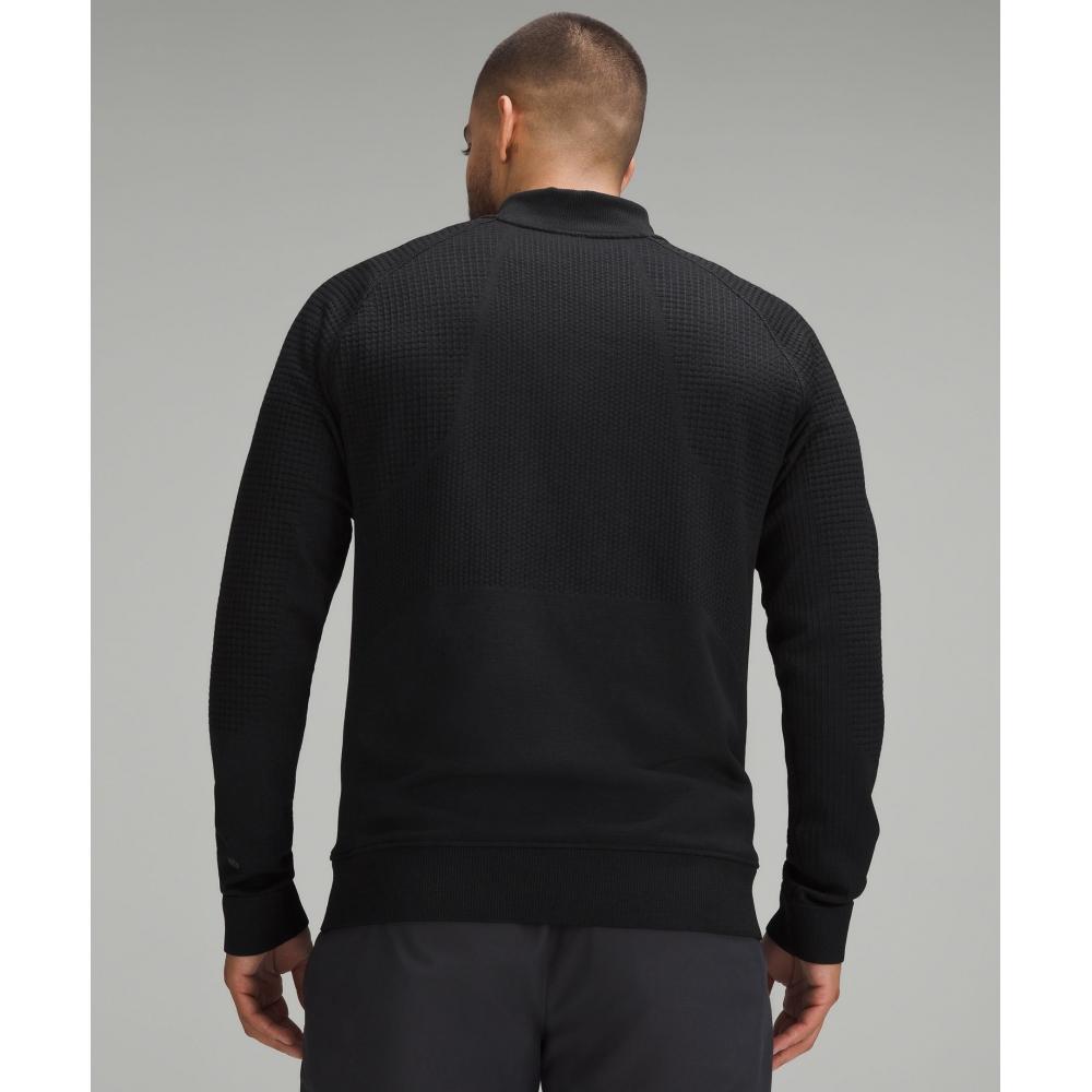 Lululemon Engineered Warmth Half Zip Black Black