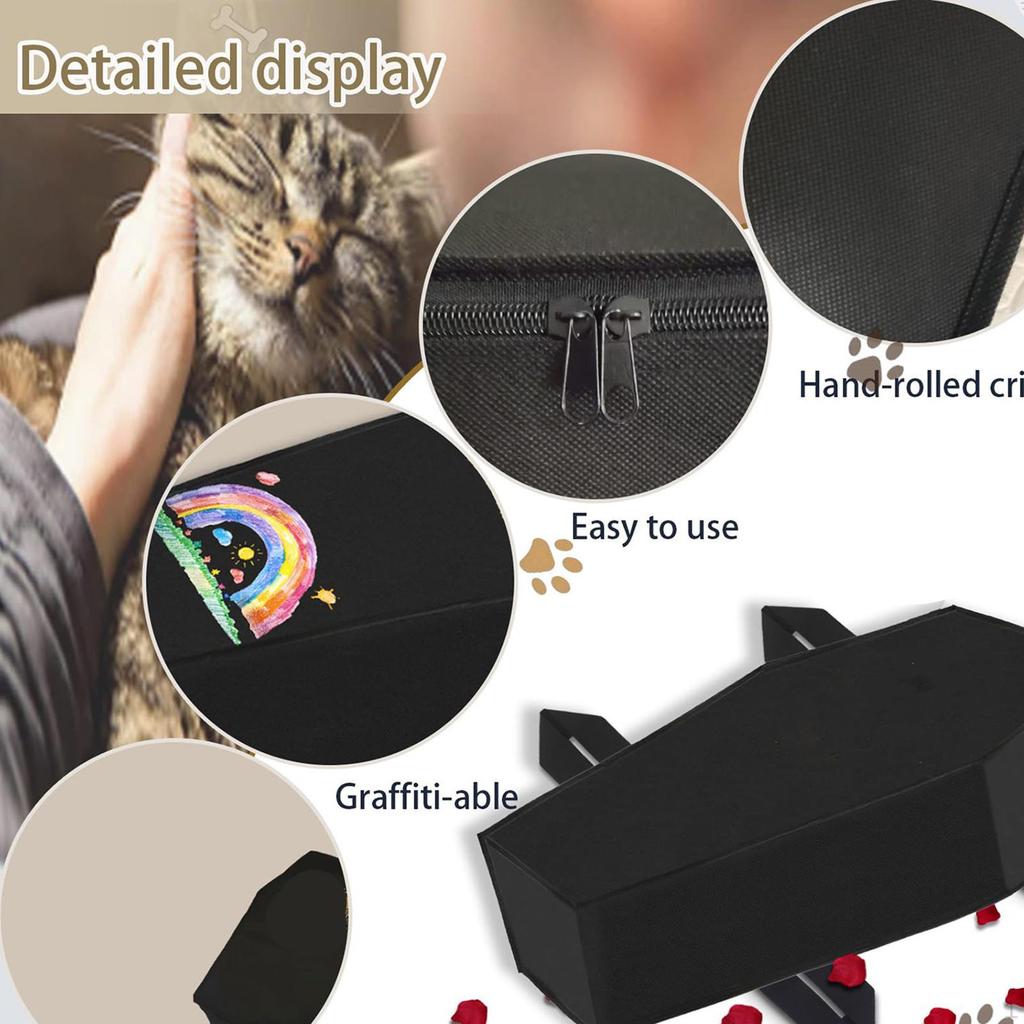 Funeral Bag for Dog Pet Body Comforting Resting Place Remembrance Casket Animal Corpse