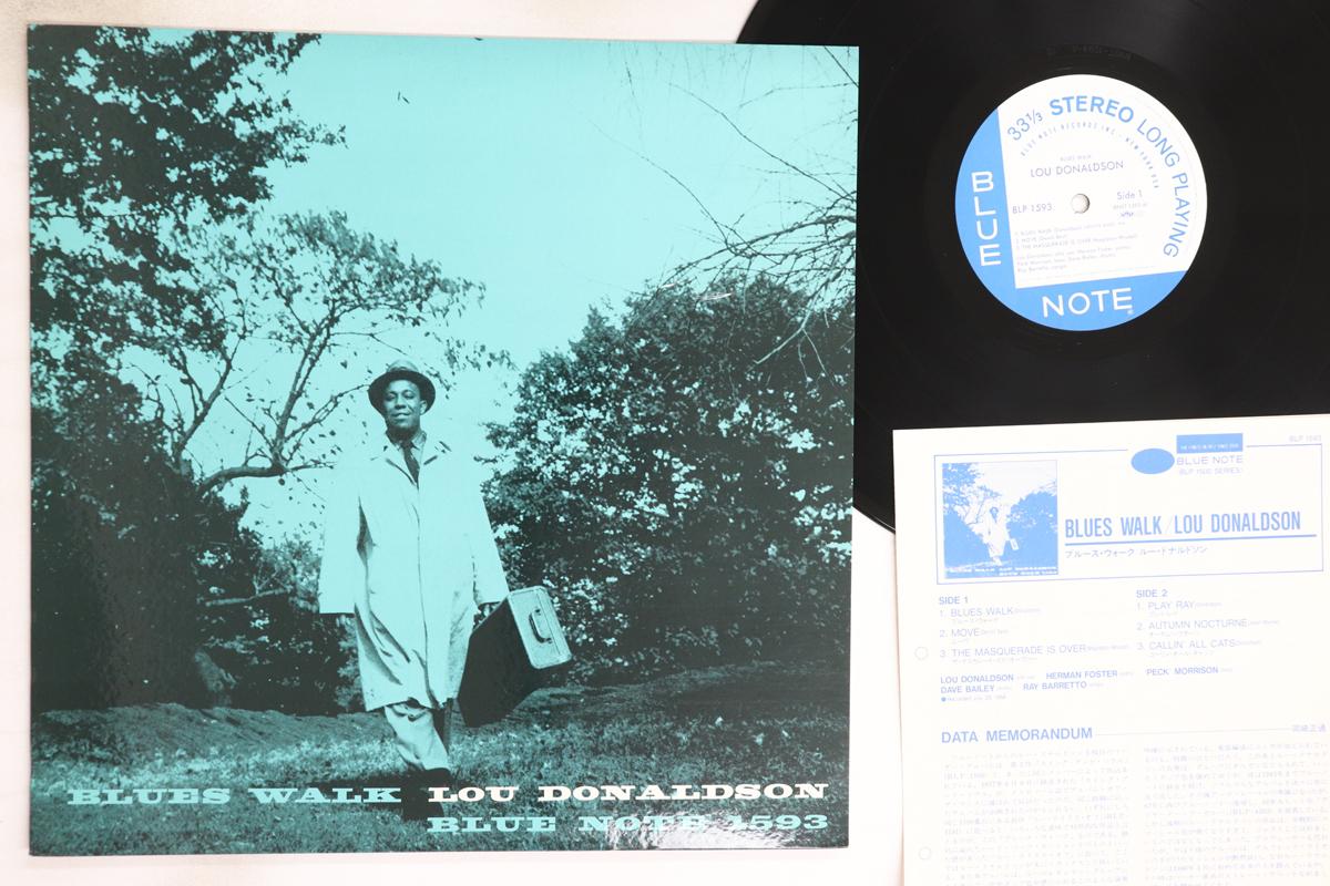 

LP Record LOU DONALDSON - Blues Walk BLP1593 BLUE NOTE 1984 Japan Jazz Used