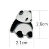 EDEN Cute Panda Pin Badge 2.6cm [Sitting] [E1013]