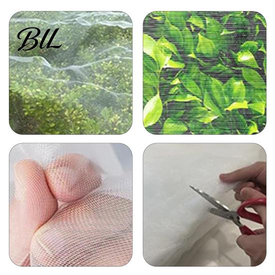 Vegetable Garden Protection Cage Tomato Plant Cover Netting for Square Cage, Bird with Organic Fruit Tree Insect Barrier Zipper, Barrier, Mesh Covers