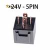 Automotive Relay DC 12V / 24V 80A 4PIN 5Pin SPDT Car Control Switch Device Car Relay High Capacity Switch Relay Power Supply