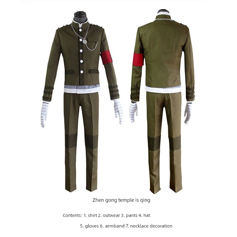 Danganronpa V3 Chazoku Rotor Cosplay Costume Harukawa Maji Ouma Kokichi Cosplay Costume Full Character Outfits