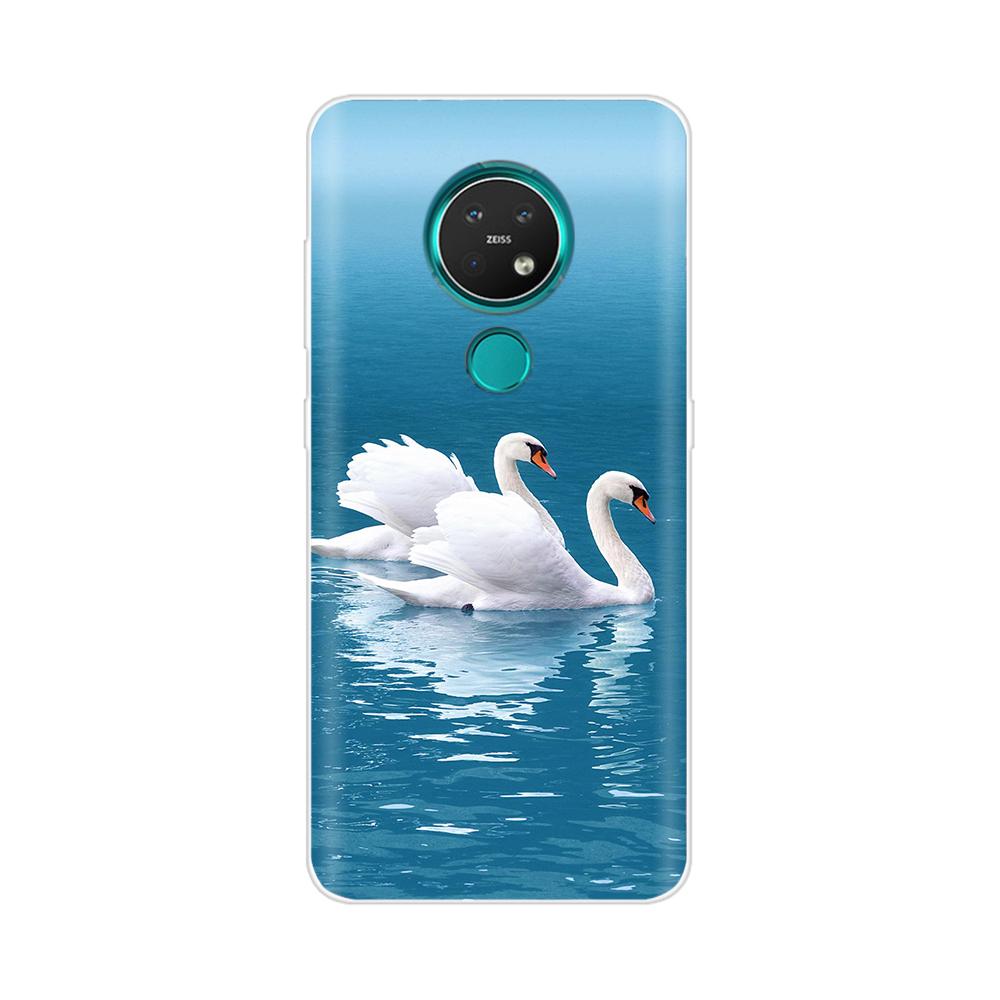 For Nokia 3.4 Back Cover Silicone Phone Case for Nokia 3.4 2020 Case 6.39 Inch Flower Funda Coque Capa Bumper Protect Shell Bag