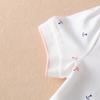 Kinder Poloshirts Sommer Kurzarm Baby Mädchen Print T-Shirt Shirt Schulkleidung 4-12 Jahre Kinder Baumwolle T-Shirts