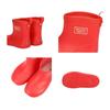 ORiental TRaffic Kids' Rain Boots, Waterproof, Warm, and Lightweight, Short Boots with Reflective Panels for Boys and Girls, Sizes 15-22cm, K-202