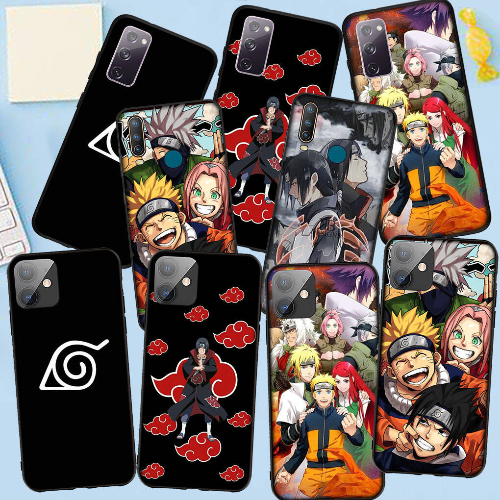 Phone Case for iPhone 17 15 16 Plus Redmi Note 14 12 11 13 Pro Max Huawei P30 P20 Lite OPPO A60 A40 A80 A18 Comics Itachi Uchiha Sasuke Naruto Cover