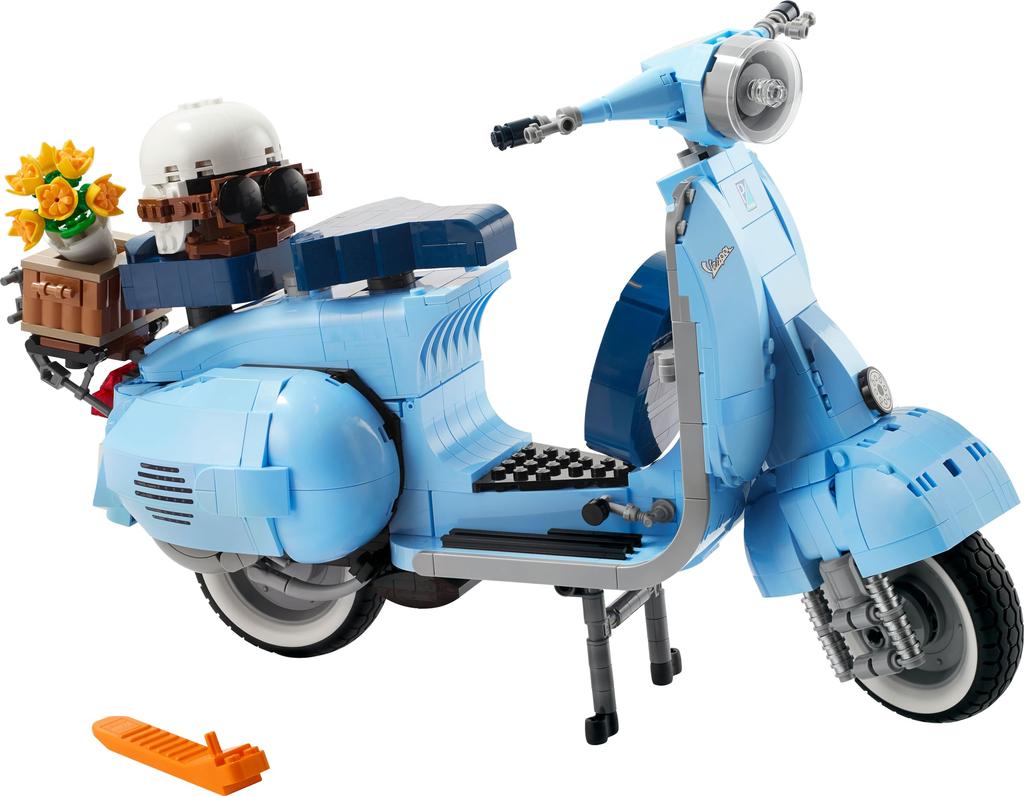 LEGO Vespa 125 10298 Spielzeugbausteine Geschenk Fahrzeug Fahrrad Jungen Mädchen Erwachsene