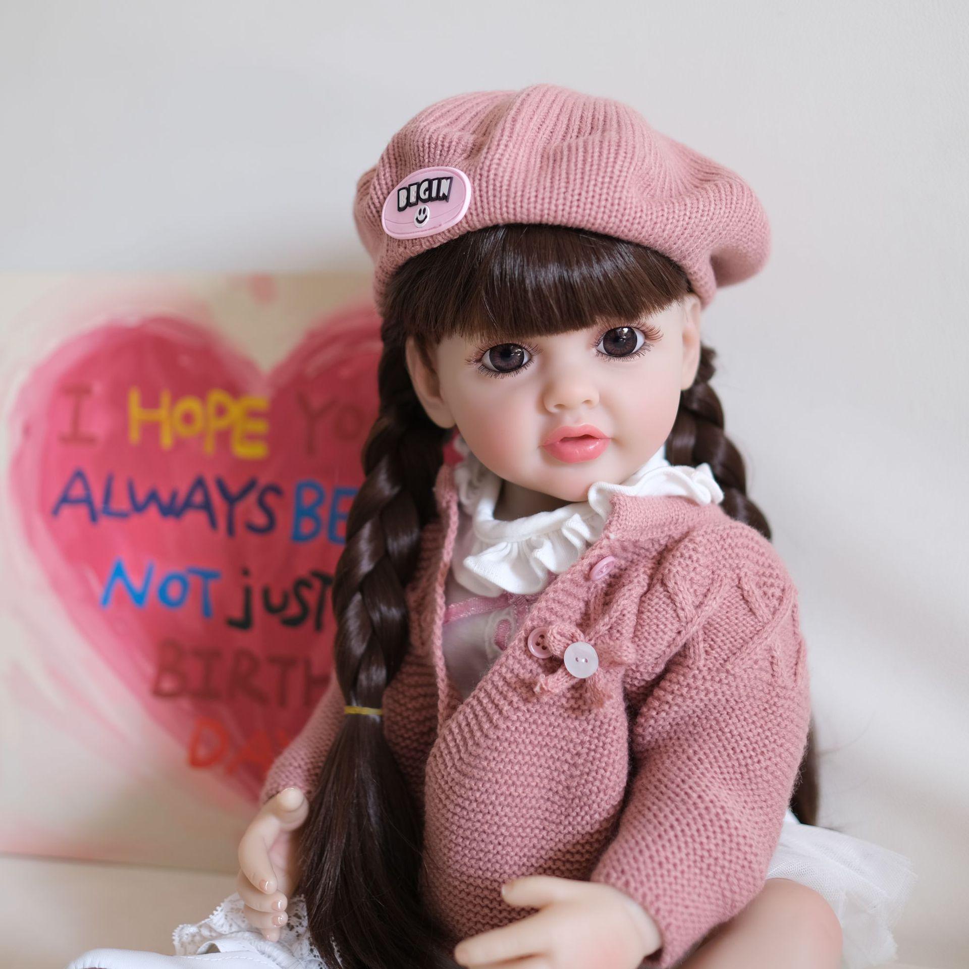 NPK 55cm Realistic Silicone Reborn Doll 55cm