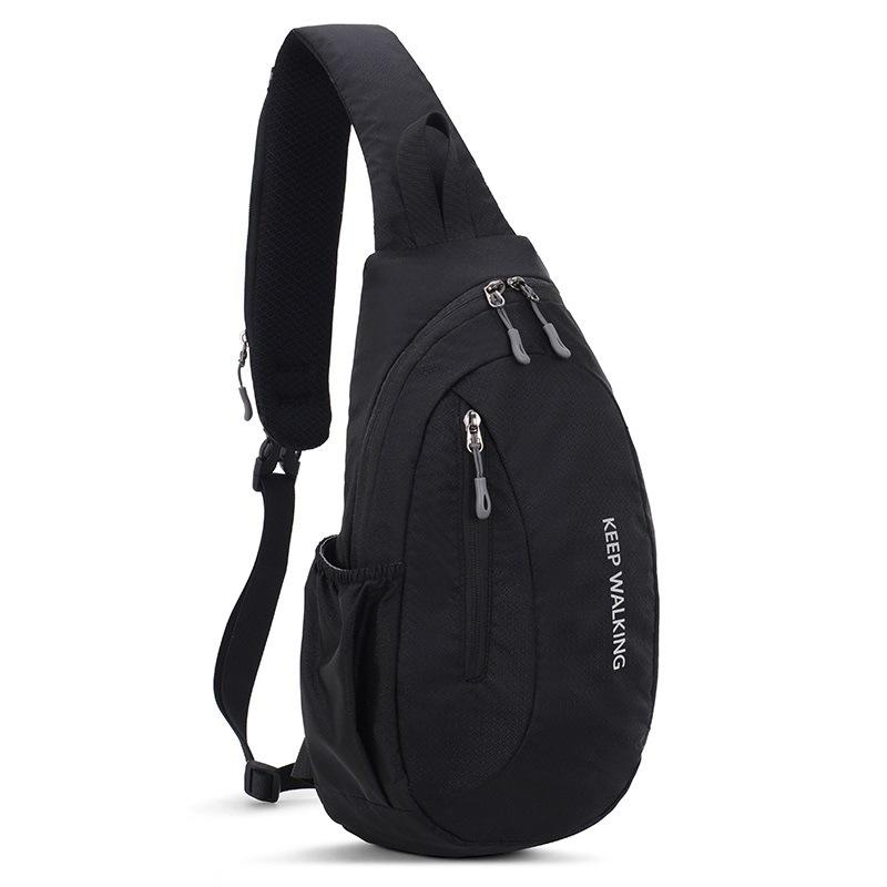 Outdoor Reflective Waterproof Running Shoulder Bag Men'S Crossbody Chest Sports Bag Women'S Hiking Cycling Climbing Backpack