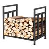 Heavy Duty Iron Firewood Storage and Display Rack
