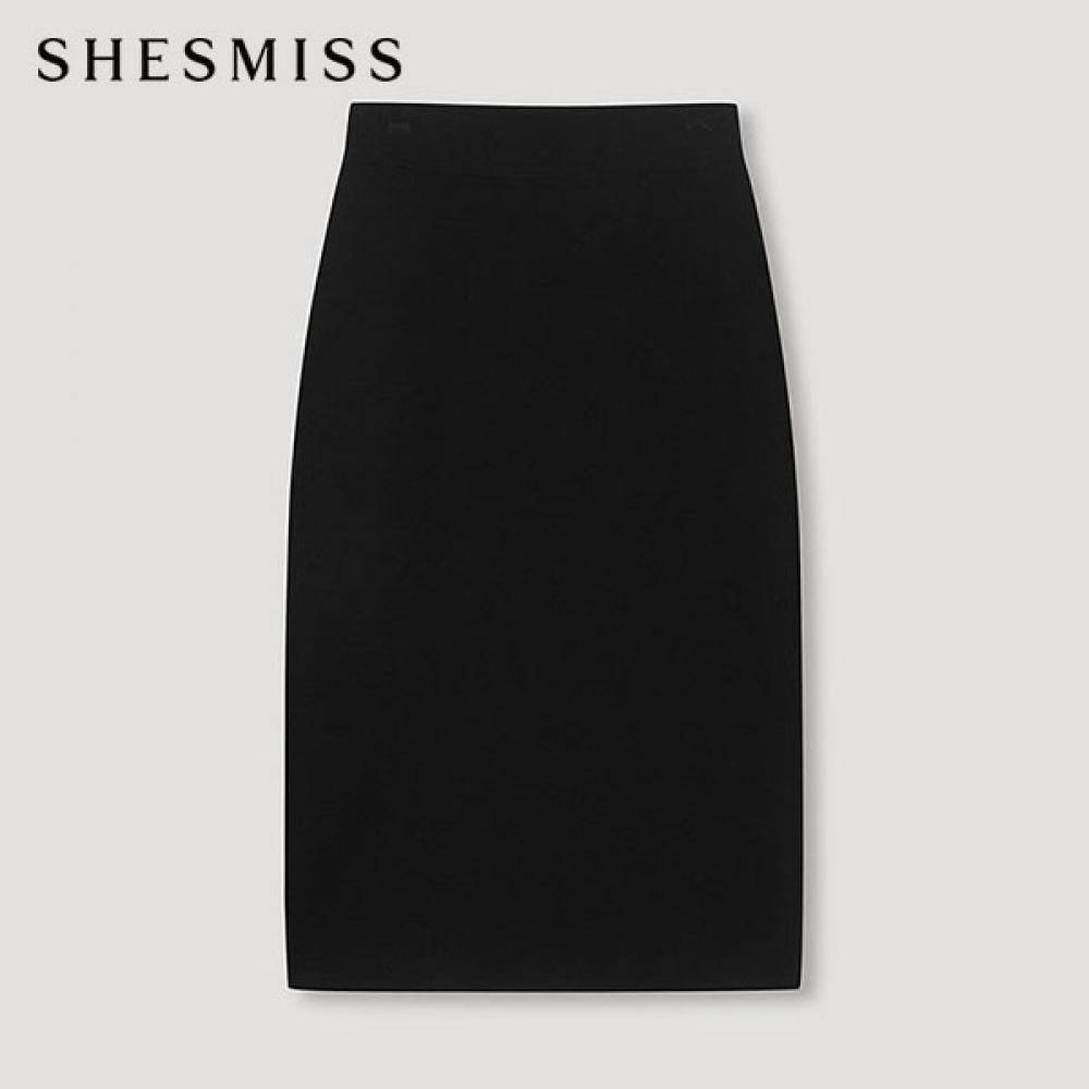 

She S miSS Solid Knit Skirt SSkSkn22070 Bk blacks/55