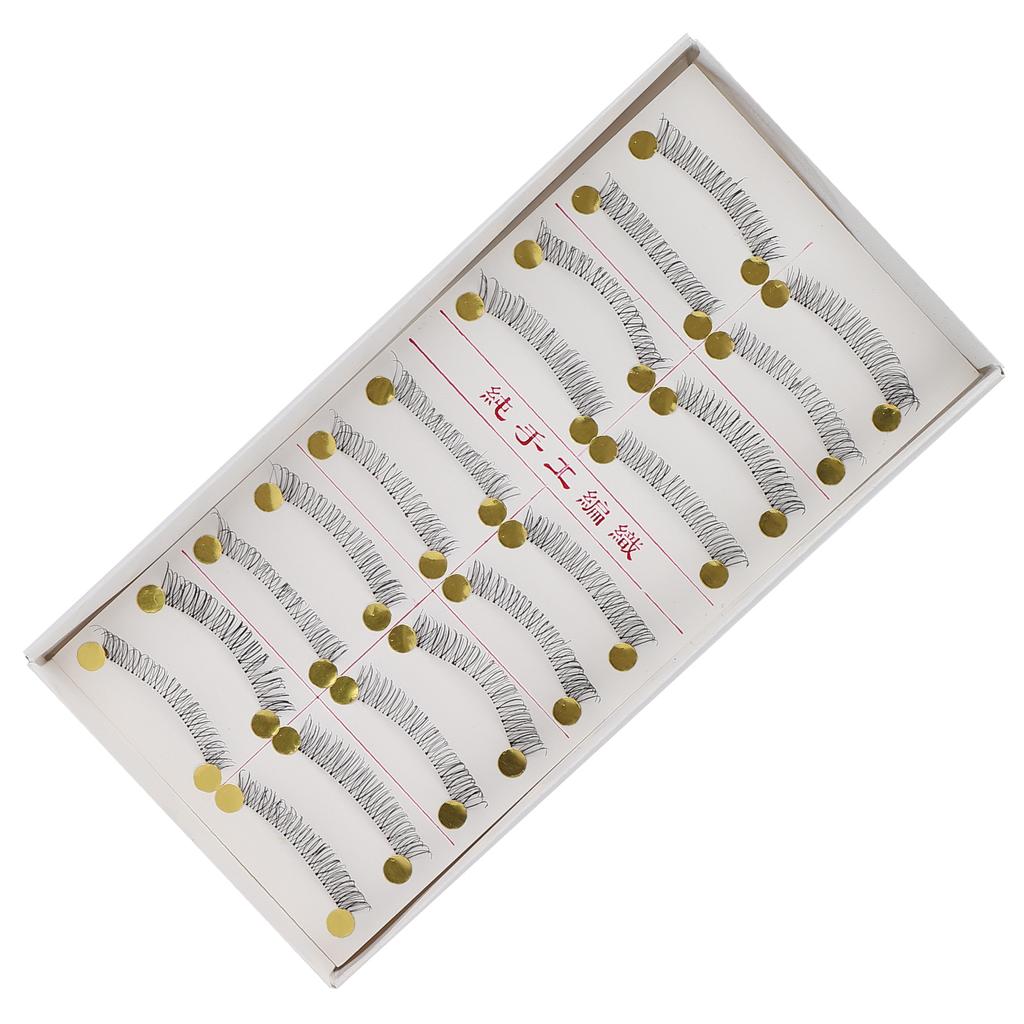 10 Paar Falsche Wimpern 3D Handgefertigt Natürlicher Look Falsche Kreuzwimpern für Make-up218
