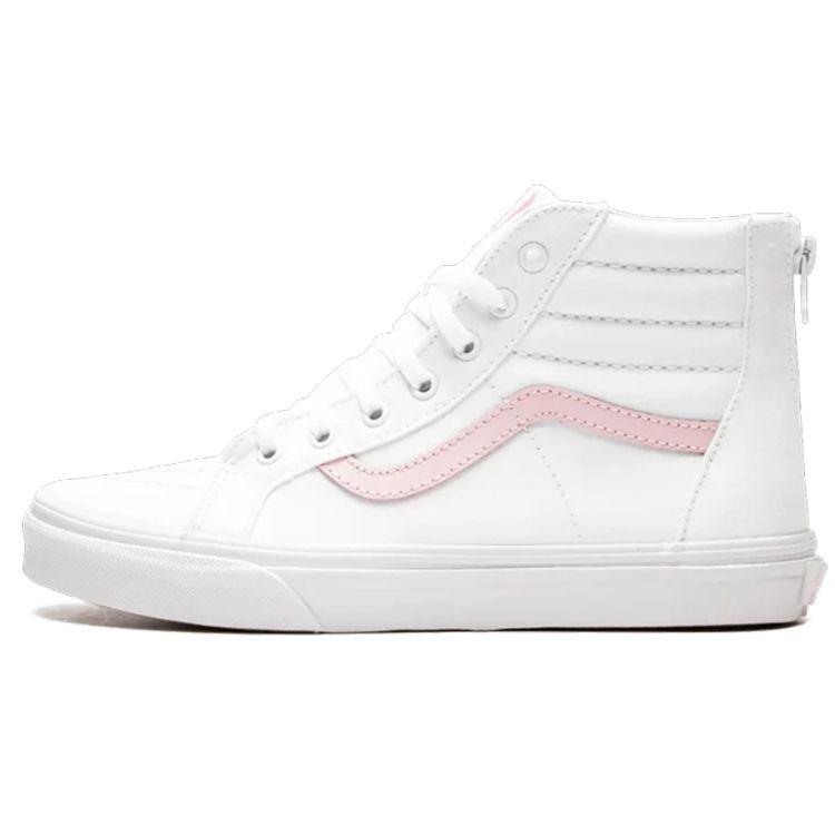 

Детские кроссовки Vans Sk8-Hi Zip Kids White Chalk Pink Kids True-White VN0A3276Q7X