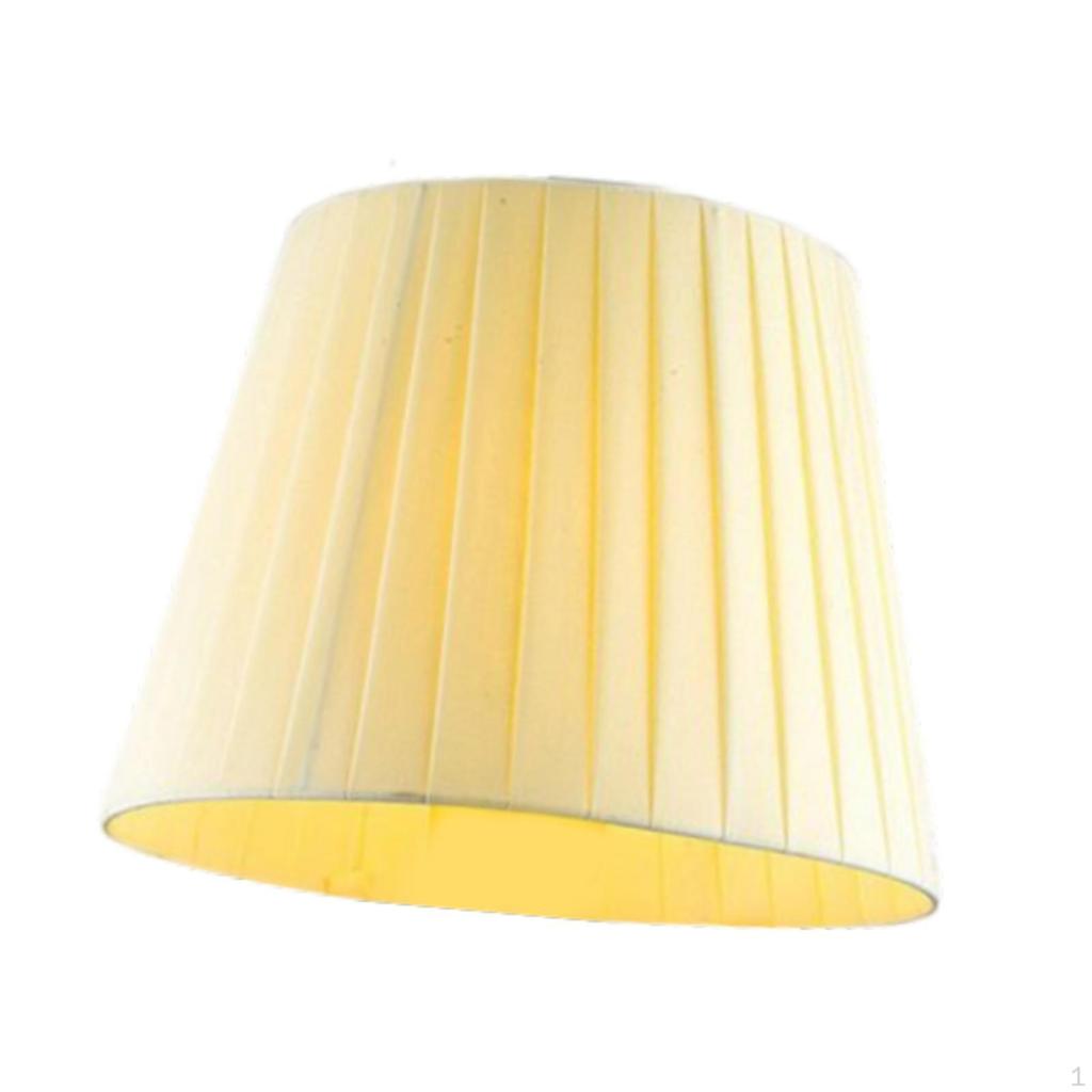Cloth Lamp Shade Fabric Lampshade Table Lamp/Floor Replacement Lightweight Home Decoration