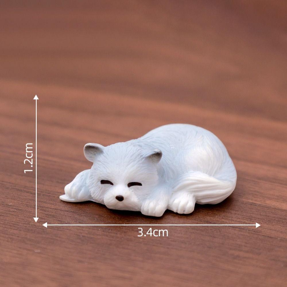 DIY Crafts Cartoon Puppy Statue Cute Mini Animals Figurine New Miniature Dog Figurines