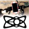 Motorcycle Phone Mount Tether 6 Pack,Replacement Silicone Bands For Bike Phone Holder, Phone Holder Grip Rubber Strap Security Bands For Bike,