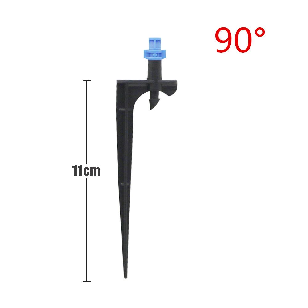 

Garden Irrigation Sprinklers With Stake Adjustable Atomizing Refraction Drippers Watering Vortex Nozzles 1/4 Barb 5Pcs