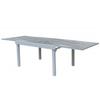 ModuloWood T 6/10 Glass Garden Table White Wood Decoration Wilsa Garden