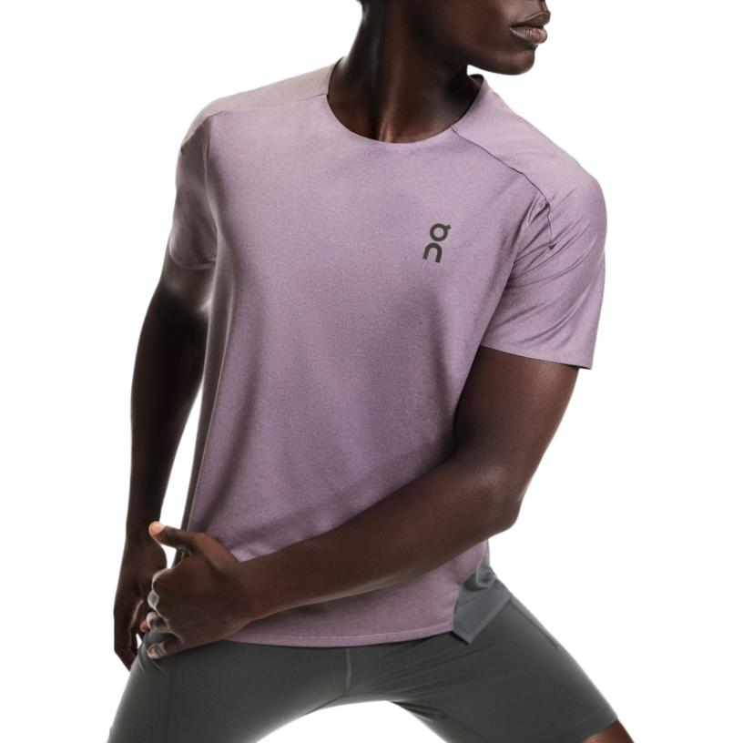 On Performance Breathable Color Block Round Neck Slim Fit T-Shirt Men tops 1ME10234421