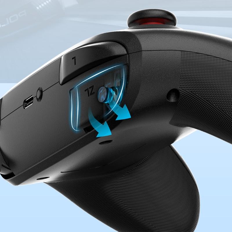 Wireless Bluetooth-compatible Gamepad for NS SwitchPro Game Controller Adjustable Vibration Wake Up For SwitchPro PC