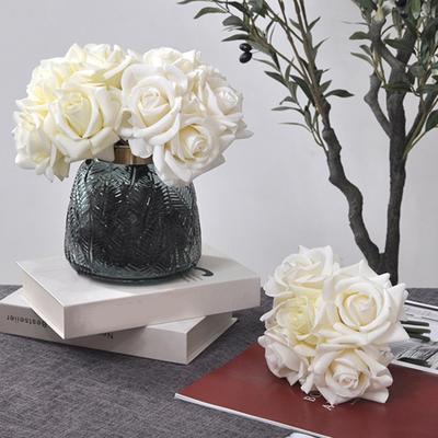 5Pcs/Set Artificial Rose Realistic Fake Flower Wedding Party Home Office Table Centerpiece