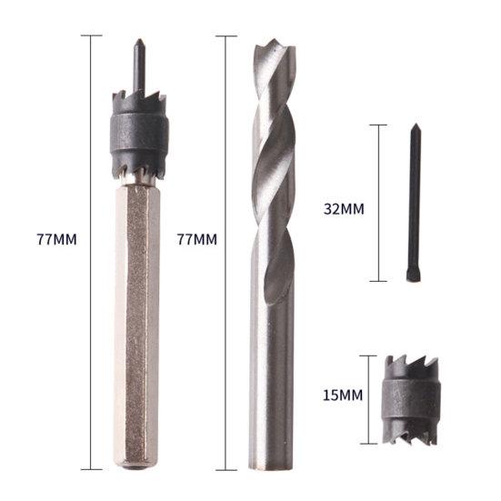 9Pcs/Set Stainless Steel Anchor Spot Welding Drill Bit Electric Repair Tools