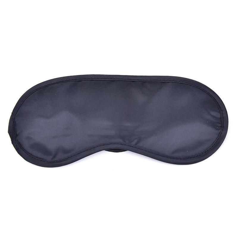 10Pcs Eye Mask Shade Cover Blindfold Night Sleeping Black  A,