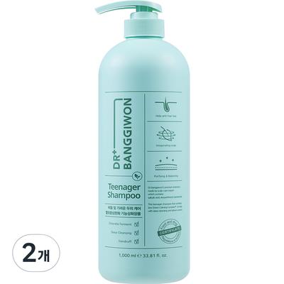 Dr. Bang Gi-won Teenager Scalp Shampoo, 1L, 2 Ea.