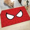 1pc Spider-Man Cartoon Carpet, 100% Polyester, Non-slip, Machine Washable, Waterproof, Outdoor Yard and Garden Decor, Home and Bedroom Decorative