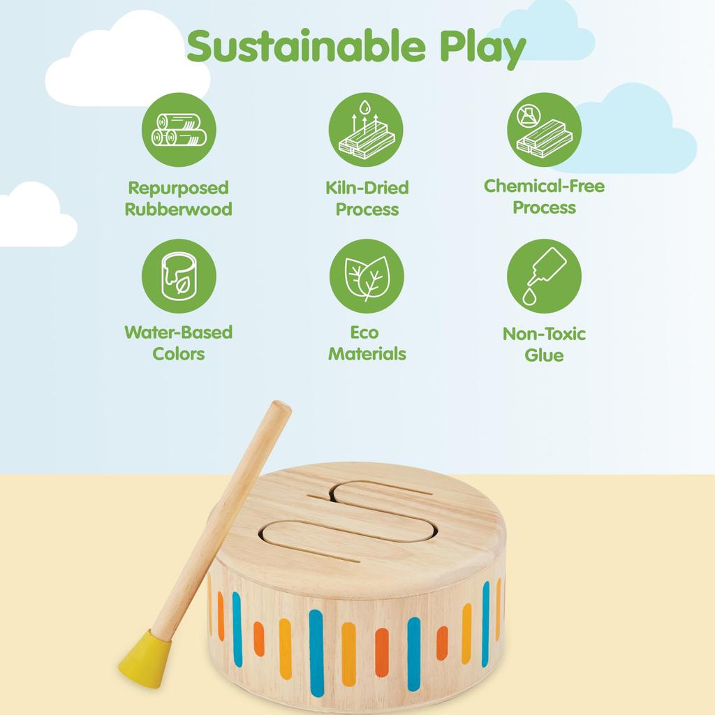 PLANTOYS JAPAN Solid Drum 2 6445