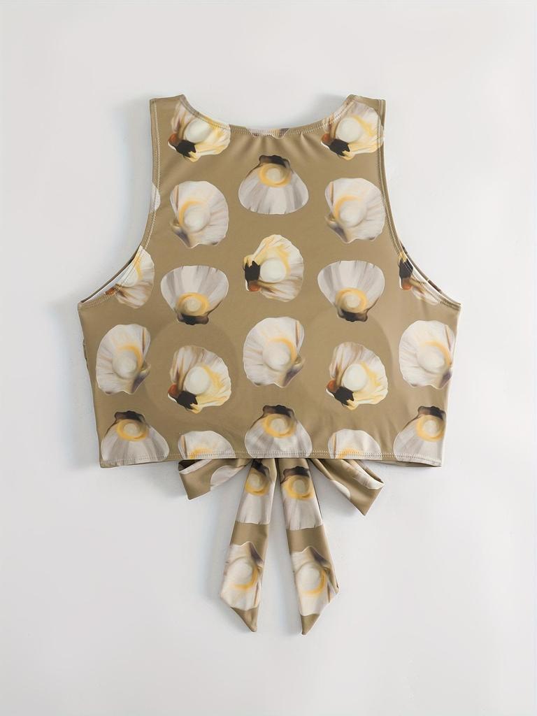 2025 Übergrößen Europäischer Print Bikini Oberteil - Grenzüberschreitende Bademode