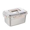 Portable 316 Stainless Steel Food Container with Handle