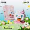 Pirate Anime Character Building Blocks for Kids - Educational Assembly Desktop Ornaments