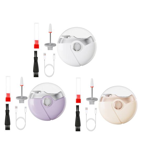 Elektryczne obcinaczki do paznokci 3 w 1 2 regulowane prędkości Dzieci Dorośli Seniorzy Automatyczny trymer do paznokci Dziecięcy pilnik do szlifowania paznokci Obcinacz do paznokci u rąk Polerka