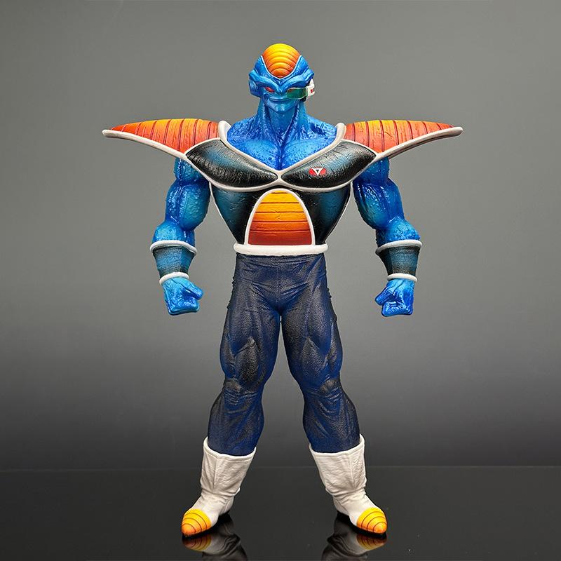 34cm Anime Dragon Ball Z Super Saiyan Statue Burter Ginyu Force Standing Posture Model PVC Action Figures Collection Toys Gifts