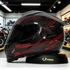 Carbon Fiber Full Face Motorcycle Helmet for Men - Racing, Karting, Scooter Use