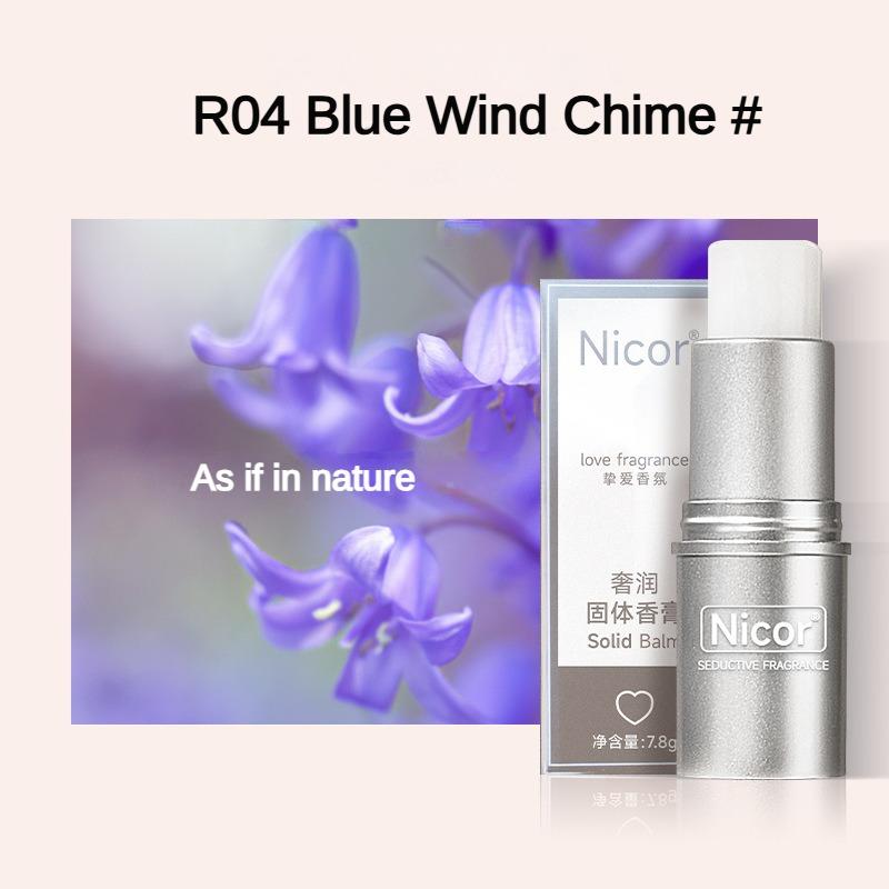 Nicor Solid Balm Lasting Fragrance Light Fragrance Portable Solid Perfume for Male and Female Students