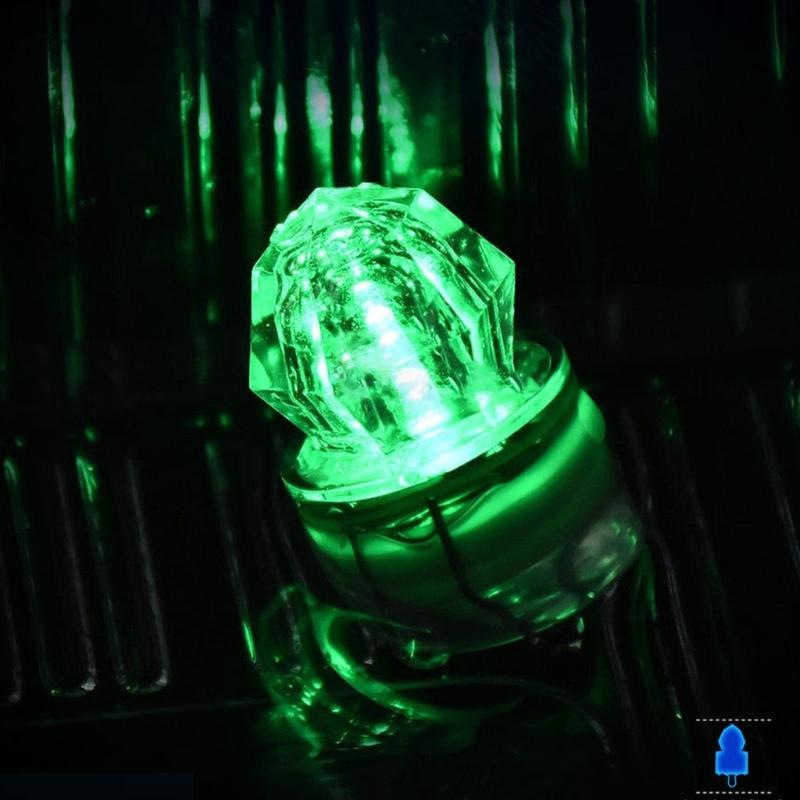 Angelköder LED Nachtlicht Leuchtende Lampe Fischköder Anziehendes Licht Lampe Köder Unterwasserköder Blinker