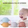 Bath Toys with Interactive Water Spray, Floating Stackable Animal Bath Toy for Toddlers and Kids