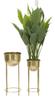 Portaflores Glam Coppia Cm Ø 27X62-21,5X52