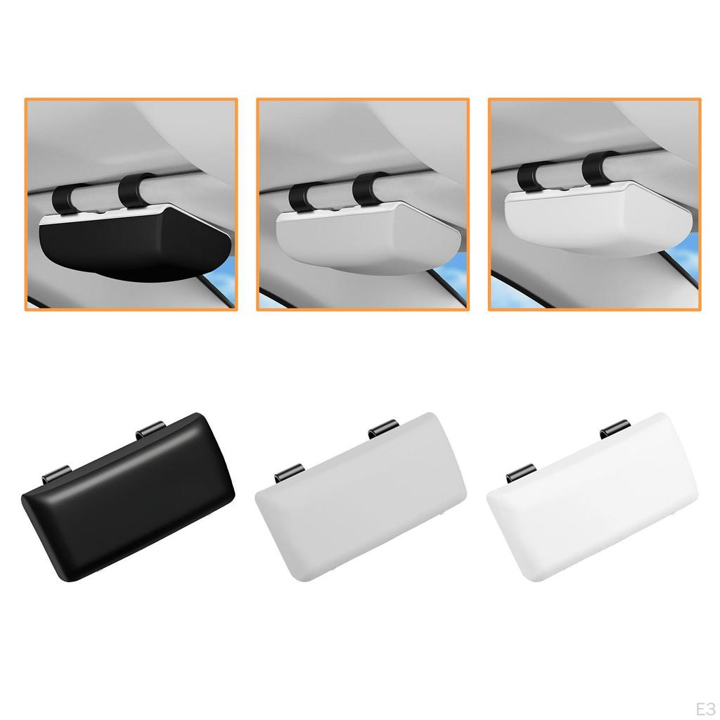 Suporte para Óculos de Sol para Viseira de Carro Caixa Conveniente À Prova de Pó Organizador de Sol Acessórios Auto