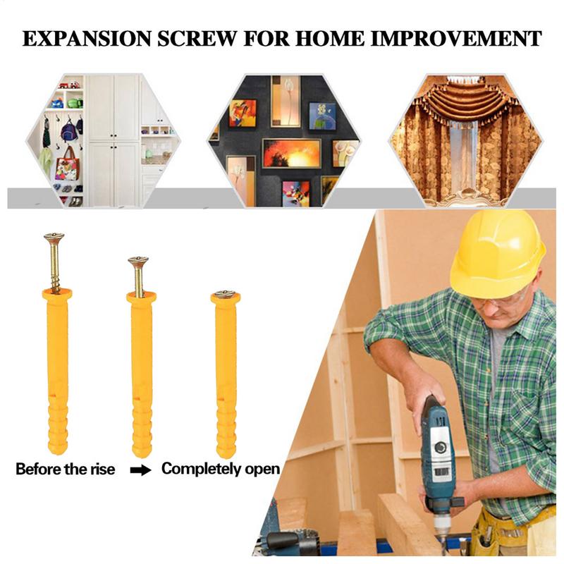 Metal Expansion Bolt For Drywall 210 Pieces Metal Drywall Anchors Self-Drilling Expansion Screws Quick Drive Toggle Bolts With United States