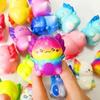 Pack of 12 Squishy Axolotl Anti-Stress Toys for Party