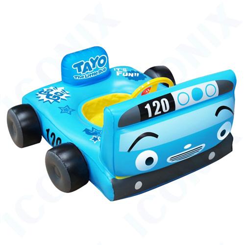 [pororomall] Tayo The Little Bus Speed Cushion Inflatable Baby Walker Tube