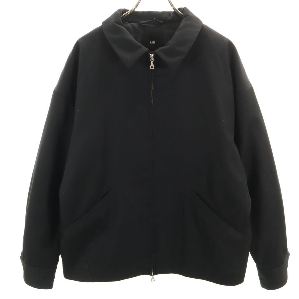 HARE Baseballjacke L schwarz Herren Gebraucht