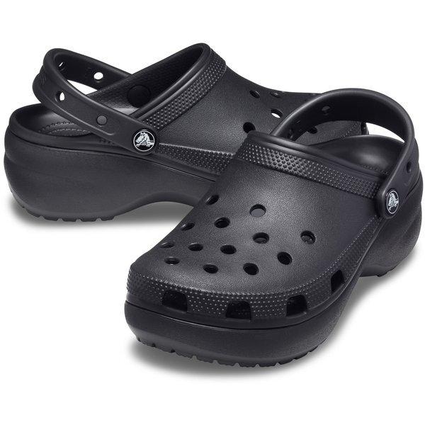 Crocs Classic Platform Clog Collection 6 Types 206750 100 206750 001 206750 3yf 206750 6ur 206750 2y2
