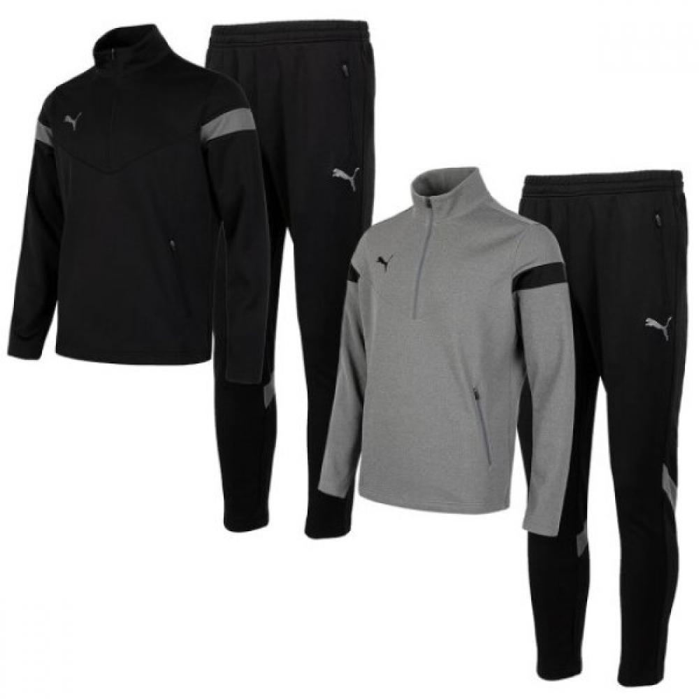 

Puma Sweatshirt Set Iconic Brushed Half Zip Up Suit Size: select 019335120195