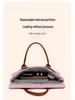 17-inch Lightweight Japan-Korea Laptop Commuting Handbag with Printed Logo