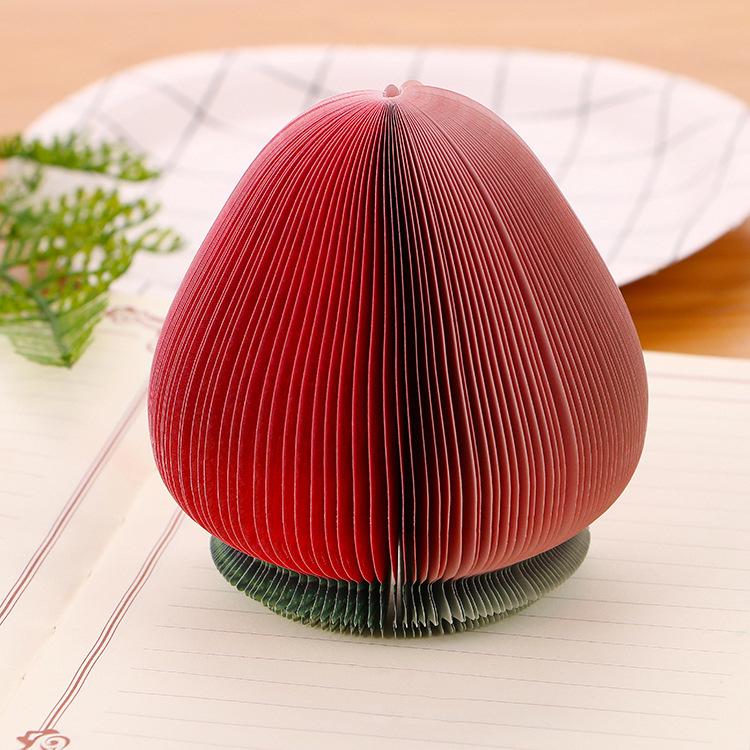 Creative Stationery: Reusable Fruit & Vegetable Sticky Notes for Students & Professionals